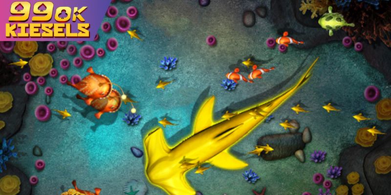 Hệ thống sinh vật đa dạng và rực rỡ trong Bắn Cá Vàng.